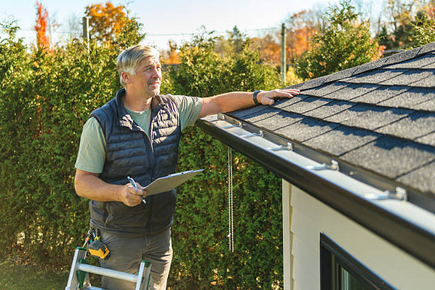 Professional Roofing technician working in High View, WV